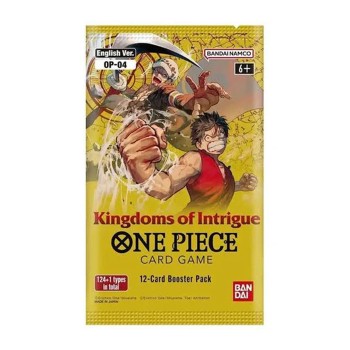 One Piece Kingdoms of Intrigue Booster žaidimo pakuotė (12 kortų)